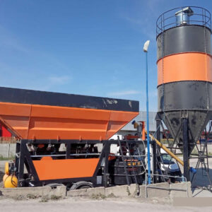 Centrale a Béton Mobile 80m3/Heure