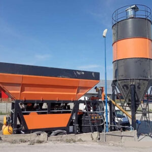 Centrale a Béton Mobile 80m3/Heure